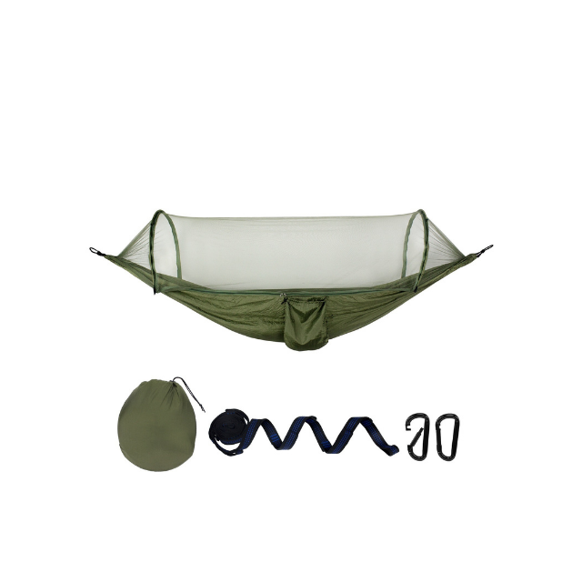 Pop-up Hammock Camping Tent Bed with Mosquito Net for Outdoor Travel Hiking Backpacking (ESG16925)