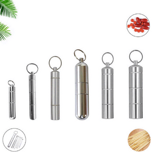 Case Pocket with Keychain Container for Outdoor Camping (ESG18365)