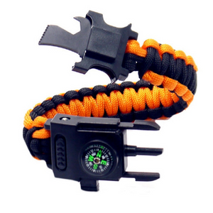 Emergency Multifunction Paracord Bracelet Survival Outdoor Tools Camping (ESG18265)